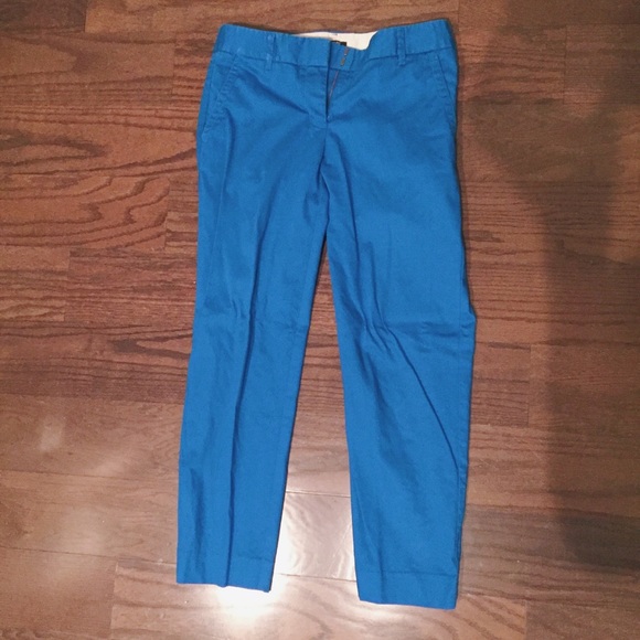 J.Crew Royal Blue City Pants | Size 2 - Picture 2 of 4